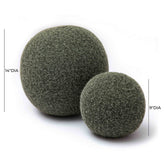 Boba Green Long Mohair 14" Pillow Model: TOV-C69269